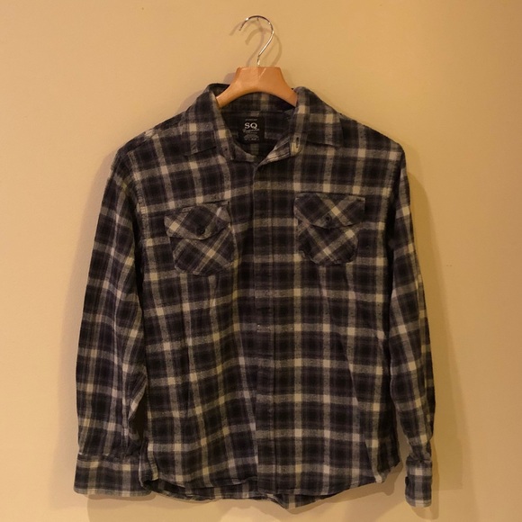 Black Grey and Cream Flannel - Picture 4 of 4